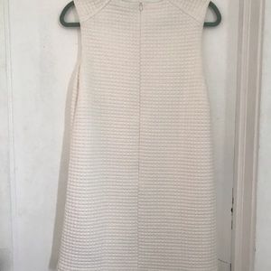 Willi Smith Medium White Quilted Dress